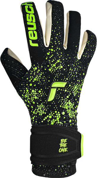 Reusch Pure Contact Gold 5260101 7781 black green front